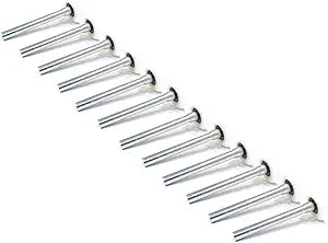 The ROP Shop (Pack of 12) 2" Sealed Nylon Rollers, 4" Stem & 13-Ball Bearing with Dust Shield
