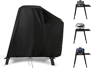 Grills Cover for Ninja XSKUNSTAND Outdoor Grill Stand with One Side Table, Waterproof BBQ Grills Covers for Smoker Grill, BBQ Grills, Griddle Stand- 45" L x 26" W x 40" H
