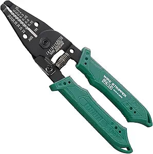 ENGINEER PA-14 Professional Precision Wire Stripper for Micro-Thin Wires. Made in Japan. Solid Wire (AWG 32-20), Stranded Wire (AWG 34-22). Sharp & Perfect Round Finishing Edge