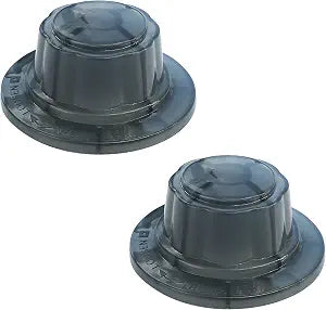 2pcs Fan Parts M8x1.5mm Hole Fan Blade Nut Covers for 16 Inch Table Fans, Universal Screw Fixing Accessories, Plastic Blade Fanner Replacement for Ceiling Fans (NOT Fit for LASKO PEDESTAL Fan)
