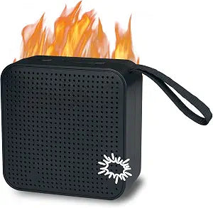 MSELTOS Fireplace Crackler Sound Box for Electric Fireplace, Rechargeable