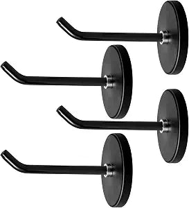 4pcs Magnetic Hooks,Anti-Slip 2.9 Inch Long Heavy Duty Magnet Hooks