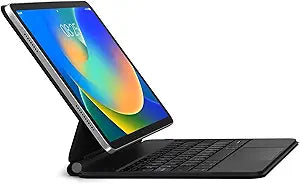 runelk Keyboard Case for iPad 10th Generation 2022 & 11th (A16, 2025) Magic-Style Keyboard with Multi-Touch Trackpad Floating Cantilever Stand Magnetic Case for iPad 10.9 inch 10th / 11th Gen.