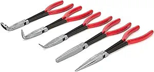 Titan 60769 5-Piece 11-Inch Long Nose Pliers Set