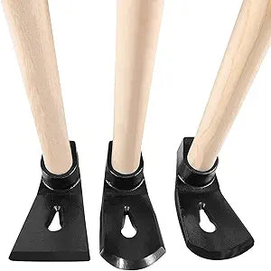 Adze Woodworking Tool Set Wood Carving Bowl Adze - Straight Adze, Big Curve Adze, Small Curve Adze for Log Carving Hand Adze Curved Bowl Adze