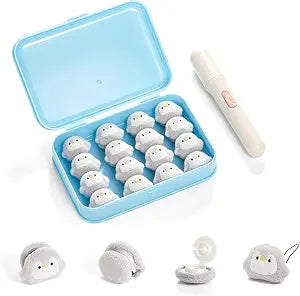 Needle-Free Duvet Clips,16 Pcs Duvet Cover Clips, Soft Coral Fleece Duvet Pins, Comfortable & Safety (Grey)