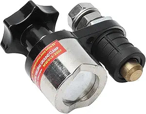Magnetic Ground Clamp, Floating Design Strong Magnetism Switchable Smooth Conductive Holder Grounding Magnet Connector for Welder for Power Tools(MWGC1-200F)