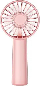 Handheld Fan, Portable Mini Fan 3 Speeds, 1800mAh Personal Small Hand Fans Battery Operated for Makeup Eyelash, USB Rechargeable, Travel Gifts for Stylish Girls Women Kids