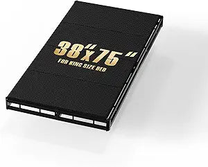 Moisture Resistant Bunkieboards,Twin Size 38x75''Low Profile Bed Support,Large Double Bed 10mm Bunkie Board,