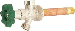 Prier P-164D04 Quarter-Turn Frost Free Anti-Siphon Outdoor Hydrant, 4-Inch