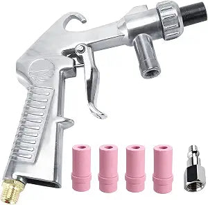 Wogoboo Sandblaster Kit Abrasive Sand Blasting Gun