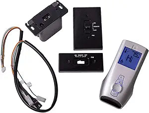 GTRC OEM CSA Certified Proflame Thermostat Millivolt Remote Control Kit with Remote, Receiver Kit, and Wire Harness for Kingsman and Marquis Direct-Vent Fireplaces