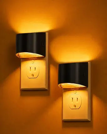 Night Lights Plug Into Wall 1600K Amber Night Light 2 Pack