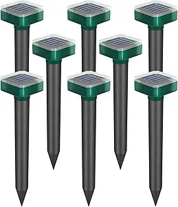 Effective Solar Deer Repellent Outdoor - Deer Deterrent Devices for Your Yard, Keep Deer Away Using High-Tech Deer Repeller, Pet Safe (4)