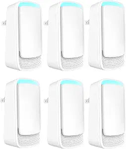 Plug In Air Purifier - Ionizer Air Purifier, Negative Ion Technology for Home Quiet Operation Negative Ion Air Purifier for Bedroom, Office,Pet Room,Bathroom White (6)