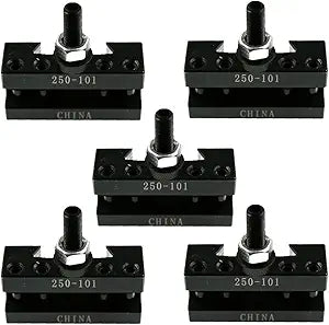 5pcs AXA #1 Quick Change Tool Post Turning & Facing Holder lathe tool holder 250-101 250-100