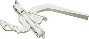 Window Hardware Co - Double Dent Sash Lock (Comes with Screws, White)