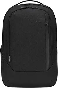 Targus 15.6' Cypress Hero Backpack with EcoSmart, Black - Eco-Friendly Laptop Backpack Designed for Business Travelers, Work, College, Fits up to 15.6' Laptops (TBB586GL)