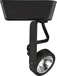 WAC Lighting, HT-180 Low Voltage Track Head 75W in Black for L Track