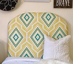 DormCo Gita Yellow Twin/Twin XL Arched Headboard