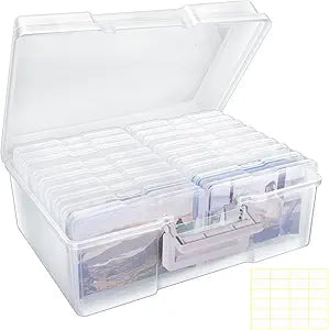 Photo Storage Box 5" x 7", Extra Large Photo Storage Container