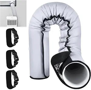 YoleShy Portable AC Hose Insulation Sleeve Thick AC Exhaust Hose Insulation