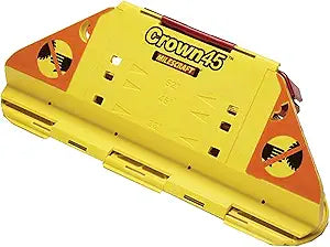 Milescraft 1405 Crown45 - Crown Molding Miter Saw Jig Tool - 3 Angle Settings for Common Molding Angles 38, 45 and 52 - For use with 2" to 5-1/2" (51mm - 140mm) Crown Molding