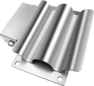SH675SS Stainless Steel Tool Rack Holder, Heavy Duty Mount for Trucks, Trailers, Garage Walls, Holds Shovels, Rakes, Hand Tools