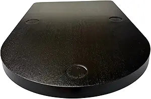 EFO Sliding board compatible with Thermomix TM7 | Wooden board with handles and gliding pads | Accessory compatible for easy moving and worktop protection | Kitchen tool | Black