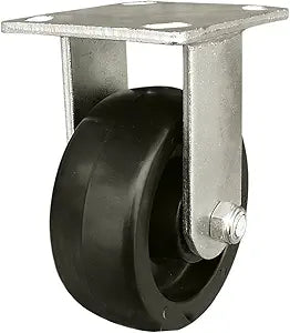 3123 6-Inch Polypropylene Wheel Rigid Plate Caster, 500-lb Load Capacity