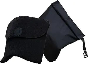 Trtl Travel Pillow Original 2.0 Scientifically Proven Super Soft Travel Pillow with Premium Head & Neck Support for Airplane Travel Machine Washable Lightweight & Compact Jet Black