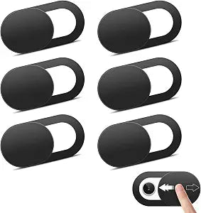 6 Pack Webcam Cover Slide Cover for iPhone iPad MacBook iMac Laptop PC, 0.03 inch Ultra Thin Web Camera Cover Blocker Slider Accessories for Privacy and Security (6 Pack)