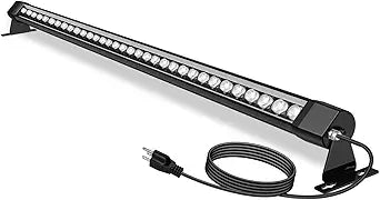 Outdoor Wall Washer Light, 4FT 72W 5000K Daylight White Led Wall Washer Light Bar, 120V Waterproof IP67 Outdoor LED Light Bar for Building Landscape Commercial Sign Lighting, Plug in, 1 Pack