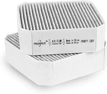 Freairpilot 2PCS Air Filter Replacement for Molekule Air Purifiers,Pre-Filter Replacement with Activated Carbon.
