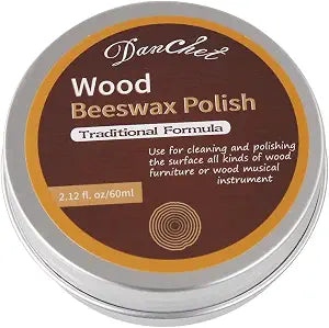Beeswax Polish Cleaner for Violin Cello Guitar Wood Furniture and Musical Instruments - 60ml for Protecting and Enhancing Any Wooden Surface