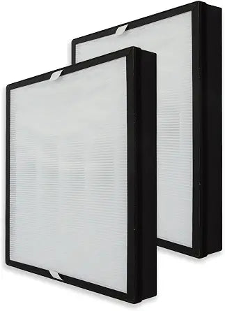 PUREBURG Replacement Filters Compatible with Air Choice AP-528 Air Purifier, Pack of 2, H13 True HEPA Pre-Filter Air Clean Dust Odor Reduction Pet-hair