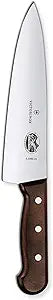 Victorinox Wood 8 Inch Chef's Knife, Straight Edge, Wood Handle