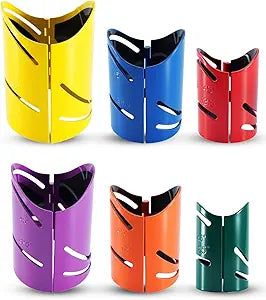 6PCS Magnetic Pipe Cutting Guide Kit Pipe Marking Tool for 45, 90, 22.5 and Saddle Cuts Includes Sizes 1-5/8" 1-7/8" 2-3/8" 2-7/8" 3-1/2" 4-1/2"