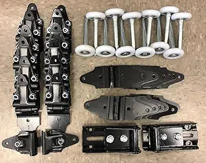 44 Pack Whiting Todco Door Repair Kit- All Hinges + 2" Rollers