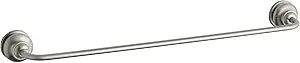 KOHLER K-12151-BN Fairfax 24-Inch Bathroom Towel Bar, Vibrant Brushed Nickel