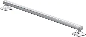 Moen YG5118BN Bathroom Safety 18-Inch Stainless Steel Transitional Bathroom Grab Bar, Brushed Nickel