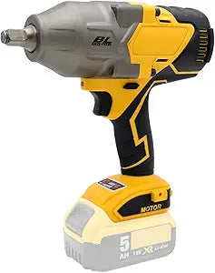 1100 ft-lbs(1500Nm) maximum torque, 20V 1/2 inch cordless impact wrench-brushless, 4-speed adjustment, automatic start and stop.(Host only/Without battery).