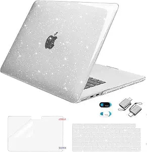MOSISO Compatible with MacBook Air 15 inch Case M5 M4 M3 M2, Transparent