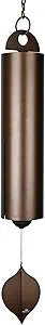 Woodstock Chimes Heroic Windbell Wind Chime for Outside 40" Grand Large Copper,Deep Tone Sound, Outdoor Decor for Patio, Porch, Garden HWXLC