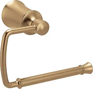 Moen Dartmoor Bronzed Gold Single Post Toilet Paper Holder, YB2108BZG