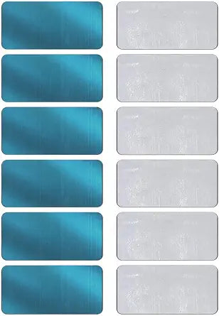 EZVALO Magnet Stickers for LED Light, Lighting Accessories, Sticky for Magnetic LED Lights & Under Counter Lights, 12Pcs