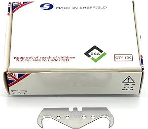 CCA Super Big Hook Trimming Blades x 100 for Roofing and flooring