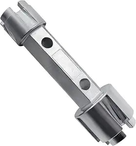 Tub Drain Remover Wrench - Dual Ended Zinc Alloy Tool for Bathroom and Bathhouse