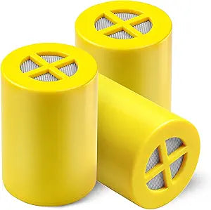 3-Pack, Replacement Filtered Shower Head Filter, Compatible with Afina.