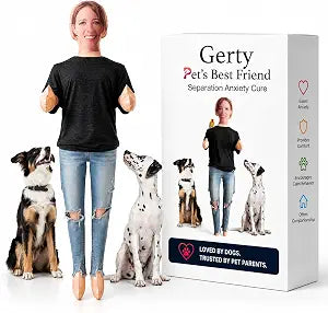 Gerty Pet's Best Friend| Inflatable Friend for Your Dog or Cat| Dog or Cat Separation Anxiety Relief | Emotional Support for Dogs and Cats | Calms Your Dog or Cat | Dog Stress Relief